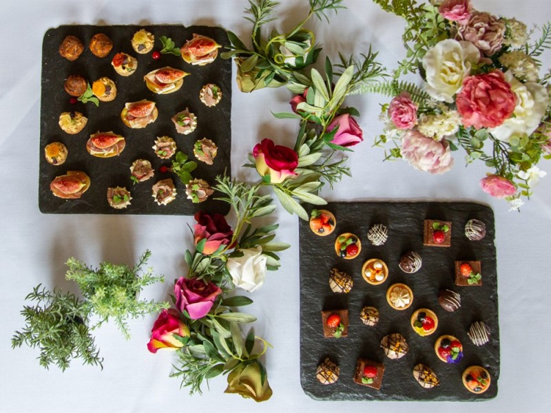Canapes at The Gables Hotel